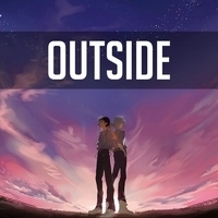 Outside